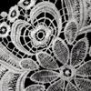 Dameskleding DIY Naaiaccessoires Mooie Witte Kant Kraag Mesh Stof Bloemen Borduurwerk Kraag