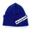BLACKBLOND BBD Side Patch Long Beanie (Blue)