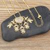 Nidin Hot Sale Classic Son/Daughter Sparkling Zircon Charm Pendant Necklace For Women Boys and Girls Clavicle Chain Jewelry Gift