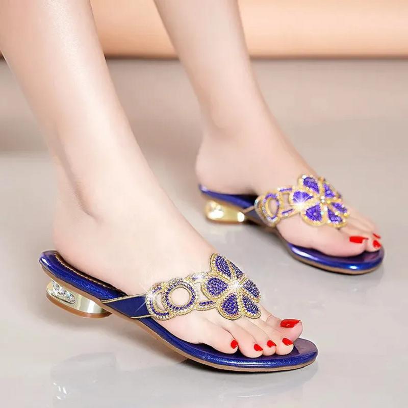 Women Fashion Sweet Multi Color High Quality Spring Slip on Peep Toe Shoes Lady Casual Sandals Sapatos Femininas A1477