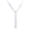 Les Trésors De Lily [G1787] - Collier Argent 'Linda' blanc