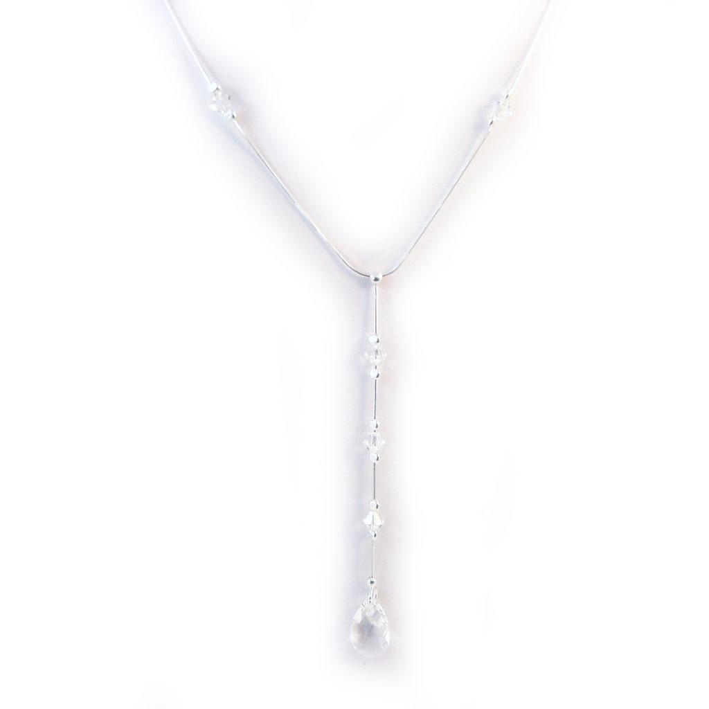 Les Trésors De Lily [G1787] - Collier Argent 'Linda' blanc