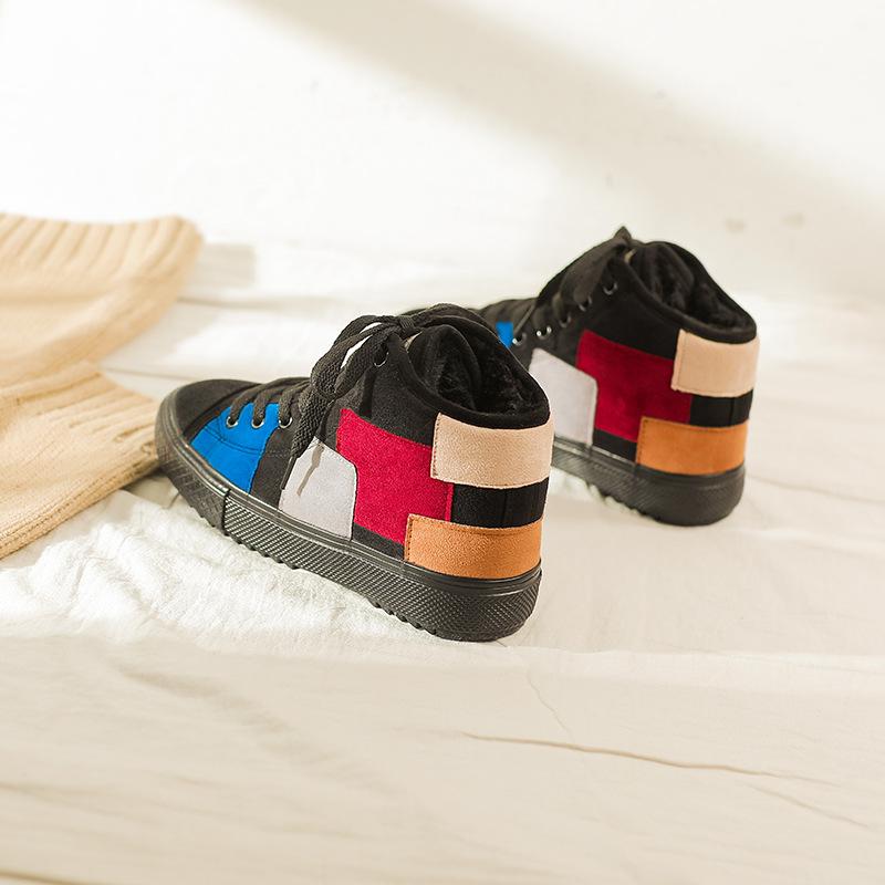 Mode 2024 Nouvel Automne Baskets à Plateforme Chaussures pour Femmes Chaussures Plates Décontractées à Lacets pour Femme Baskets Chaussures de Marche