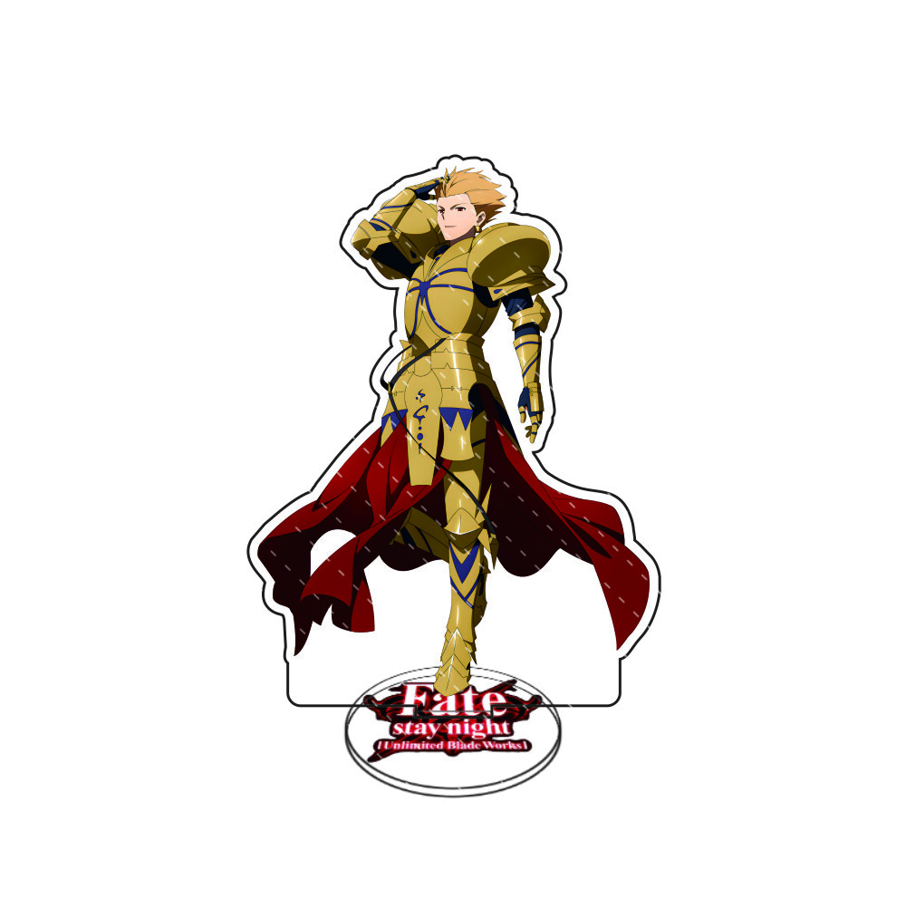Anime Fate 15cm Acrylic Stand Model Cosplay Characters Desktop model stand Ornament Goods Collection Gifts