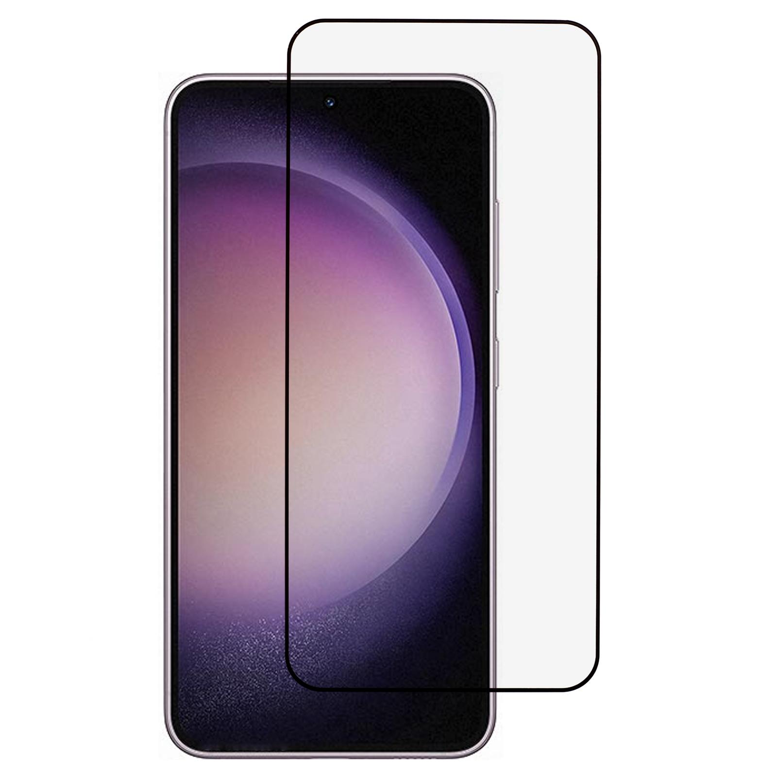 

For Samsung Galaxy S24+ High-Clarity Full-Coverage Tempered Glass Film Fingerprint Unlock As Shown A