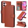 For iPhone 16 Wallet Case 3 Card Slots Slim-Fit PU Leather Stand Phone Cover