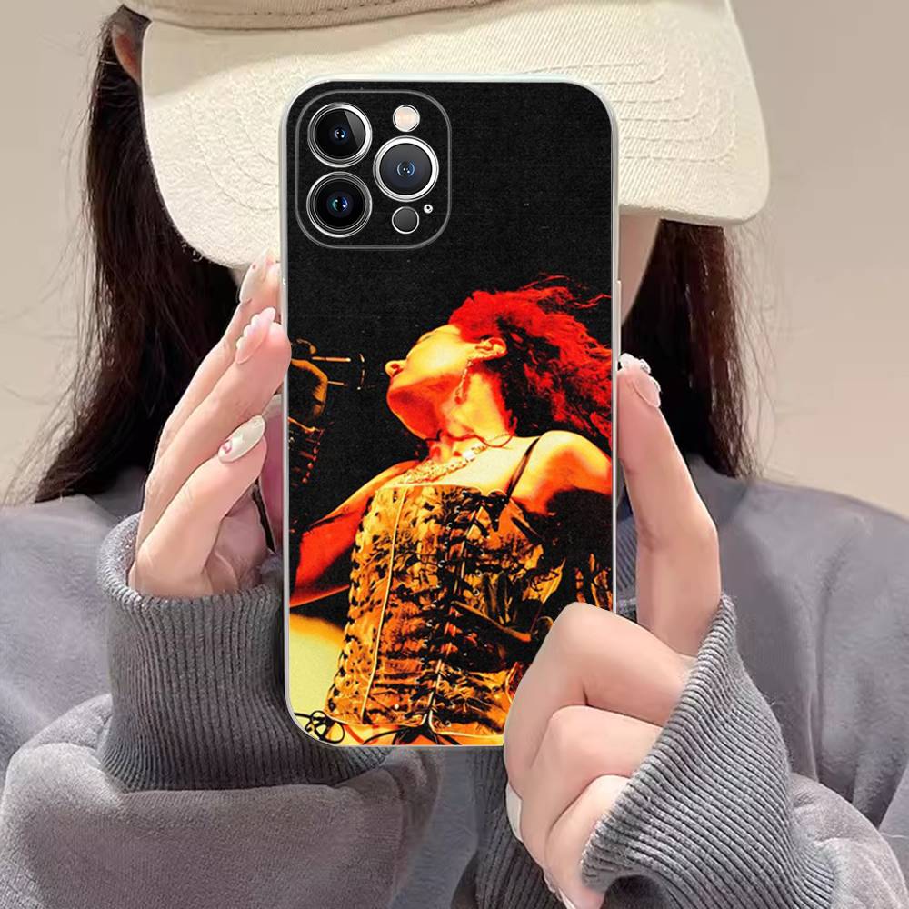 Singer C-Chappell R-Roan For IPhone 11 12 13 14 15 16 17 Pro Max Plus Air Transparent Clear Shockproof Case