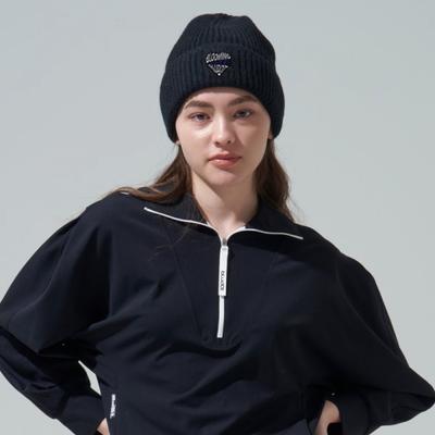 Blu Dot Heart Wappen Knit Beanie Bk