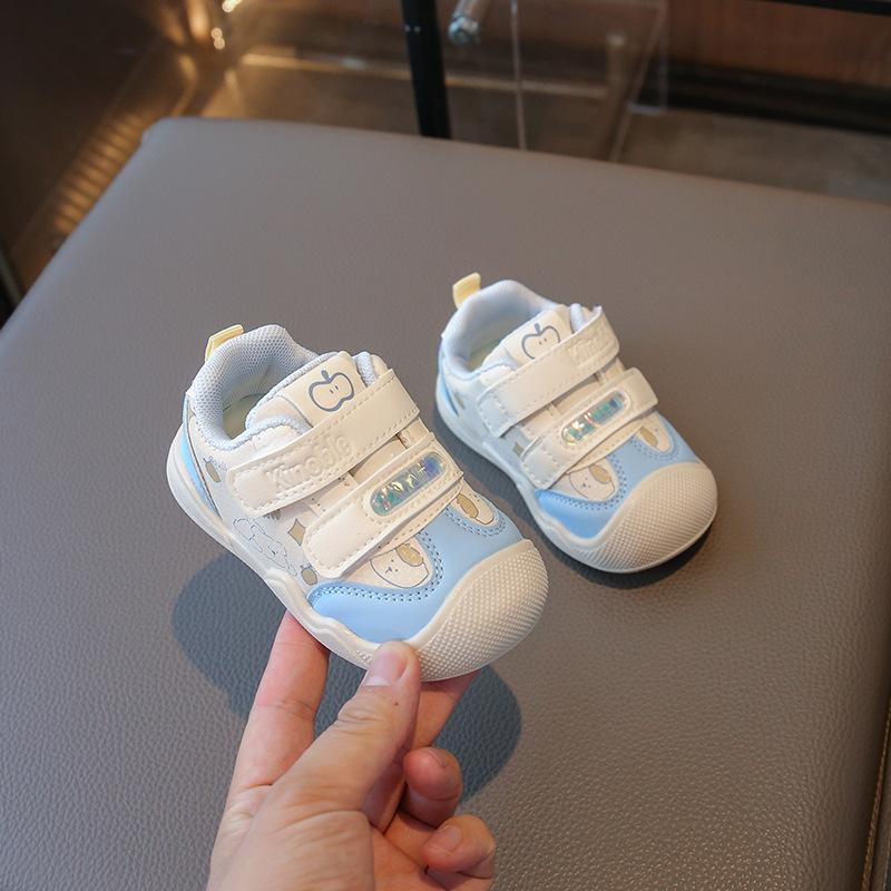 

Туфли для девочек одинарные 2025 весна и осень новые детские мягкие нескользящие туфли для малышей 0-1-3 лет мальчиковые повседневные туфли 16