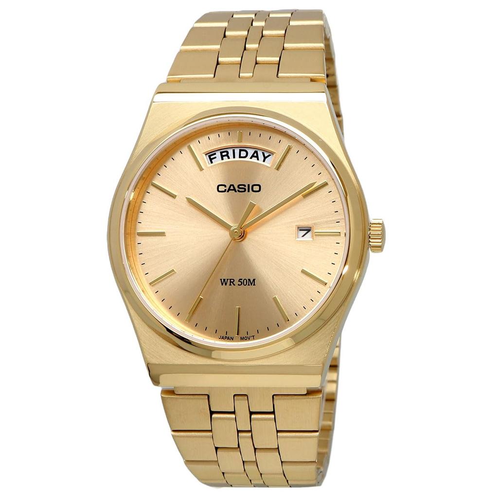 CASIO Standard Analog Quartz Men's Watch MTP-B146G-9AV Gold