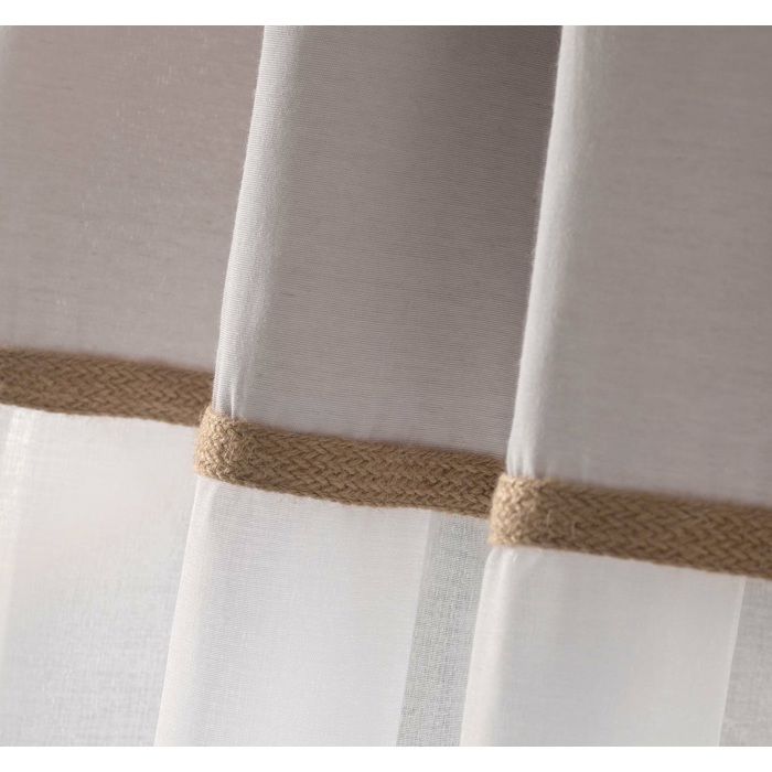 Rideau Voile 140x240cm Kelonia gris