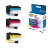 Cartridge for BROTHER LC424 LC424XL Compatible Multi-color X 3 - PREMIUM CARTRIDGE with DCP J1200W.