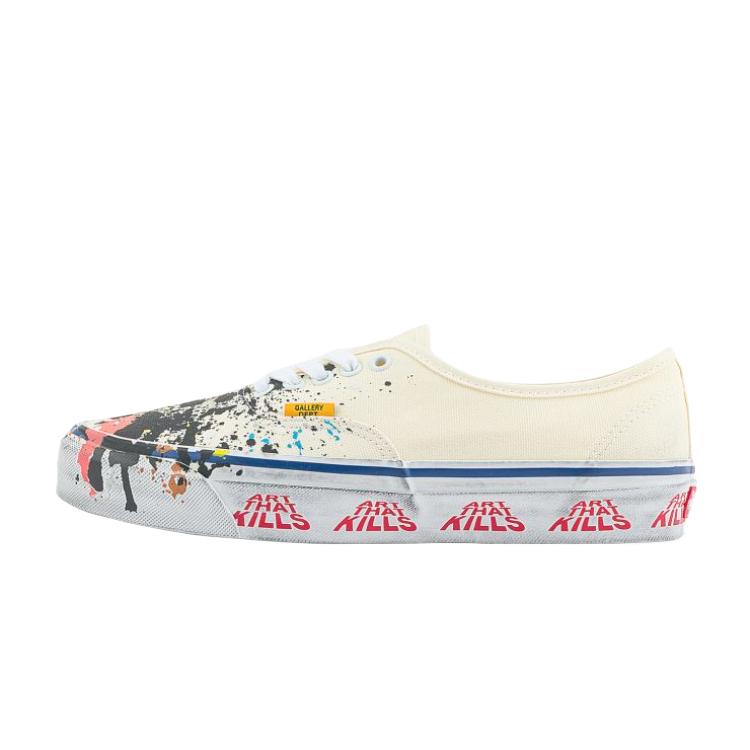 Gallery Dept. x Vans Authentic Reissue 44 Art That Kills Unisex Sneakers Cream VN000SJKEM2