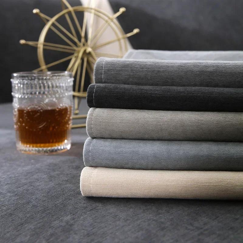 Vier Jahreszeiten Chenille Sofa Matte Universal Rutschfeste Sofabezug L-Form Sofa Überwurf Chaiselongue Couch Kissen Handtuch für Wohnzimmer