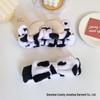 Korean 3D Cow Horn Headband: Cute Plush Hair Accessory for Women