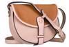 Horseshoe-shaped Messenger Bag with Flap - LuluCastagnette
