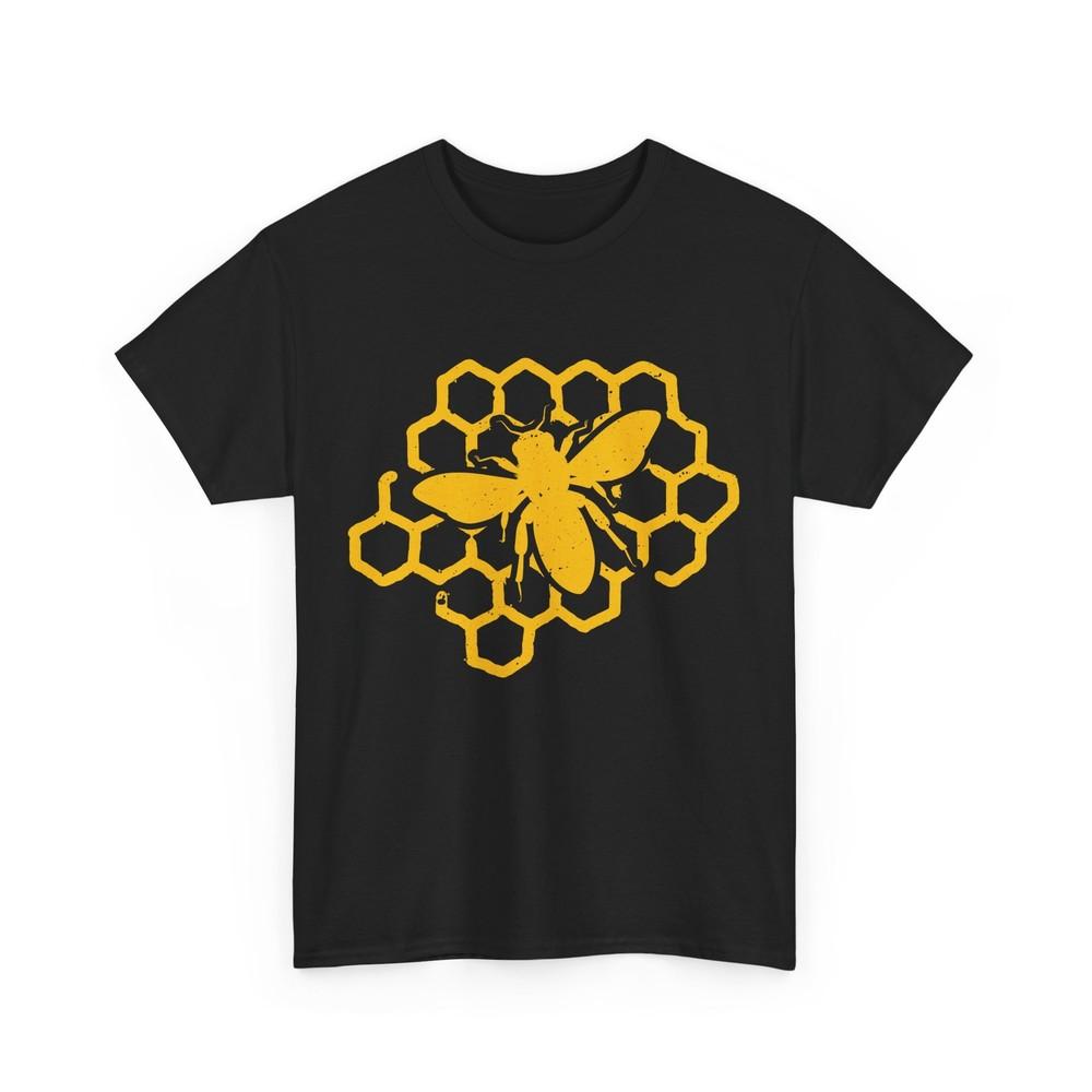 

Beekeeper Bees Apiculture Lovers Beekeeping Honeycomb Women Men T-Shirt 2XL