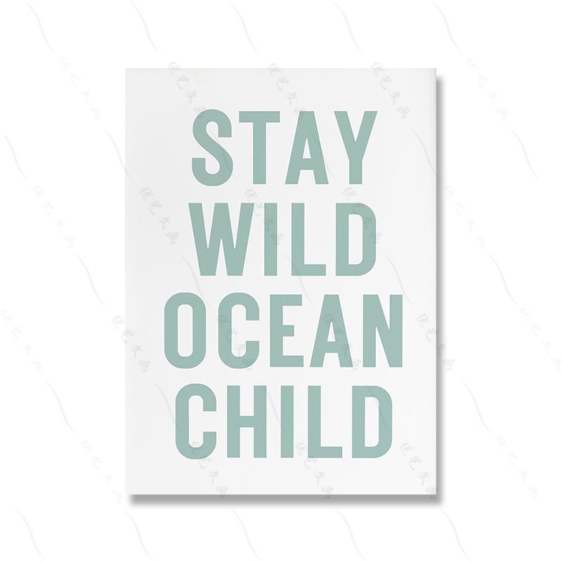 

Boho Surf Gallery Wall Art Poster Set Of 6 Canvas Prints Декор детской комнаты Пляжный минимализм Простая скандинавская живопись Домашний декор 21x30cm No Framed