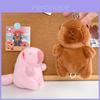 Water Tapir Plush Toy With Tails And Movable Features For Kids Collectors