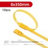 Maximum Tensile Strength 200 Lbs Nylon Cable Ties Self-locking Ties