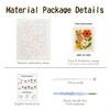 DIY Punch Needle Kits for Beginners Flower with Frame Embroidery Punch Needle Starter Craft Set Easy for Adults Diy Gift Home De