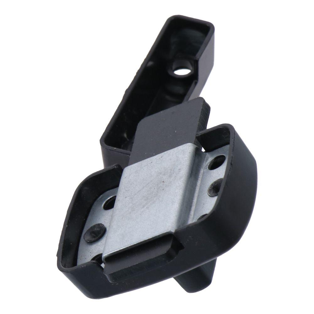 Rotate Bolt Door Lock Latch Black Gate Latches Portable Zinc Alloy Latch  Worker