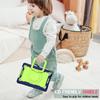 Silicone Kickstand Case IPad 8th Gen 10.2 Inch With Detachable Wrist Strap Shockproof Anti-Fingerprint Dual-Tone Design