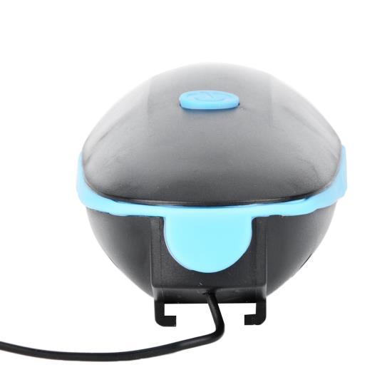 USB Charging High Bright Front Light Cycling Horn Warning Lamp for Bike Bicycle Blue