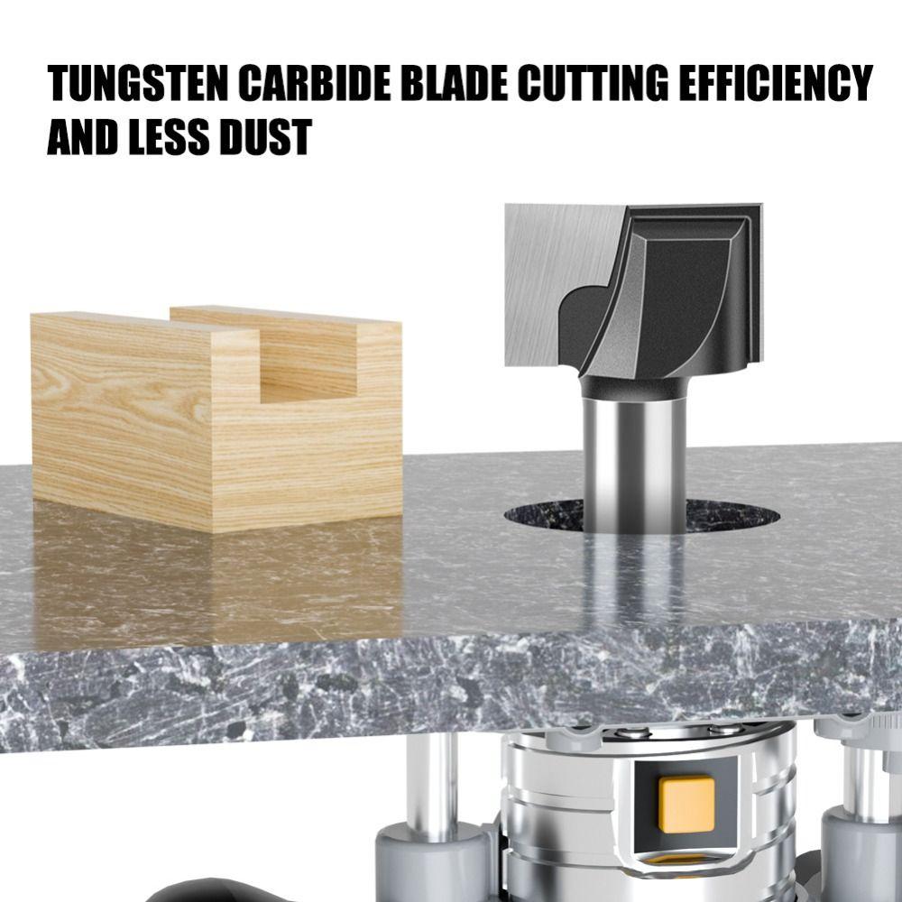 

Slotting Wood Milling Cutter Edge Trimming Router Bit Composite Board 1/2 inch