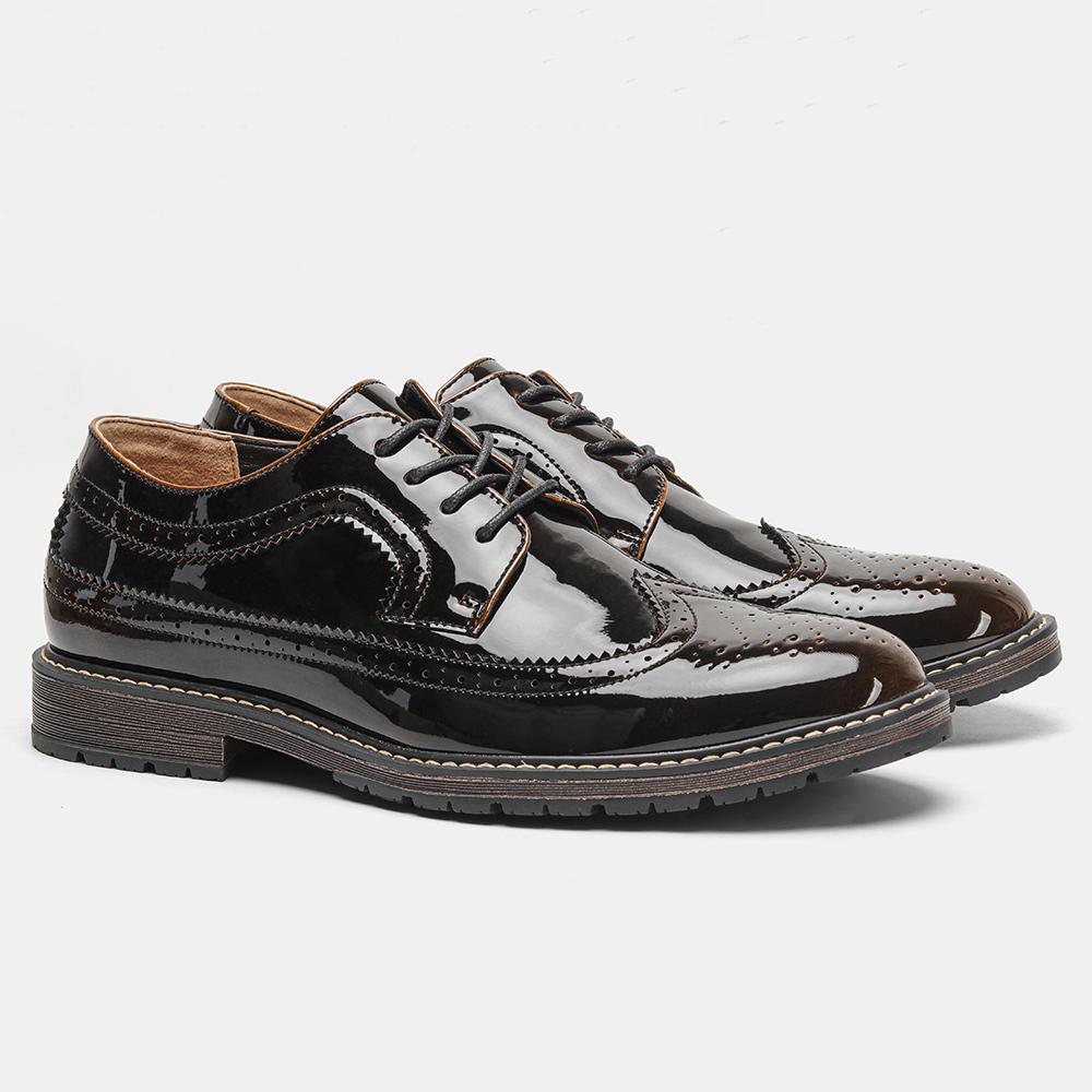 Men Leather Shoes 2026 Brand Comfortable Fashion Leather Shoes Men