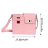 Portable Water Bottle Holder PU Leather Cover Travel Water Bottle Bag Adjustable Shoulder Strap With Phone Pocket