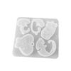 Poppy Crystal Epoxy Resin Cat Pendant & Keychain Mold Kit