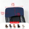 Elastic Office Chair Backrest Cover Solid Dustproof Headrest Protector Slipcover