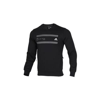 Sweatshirts Men's Black Crew Neck Moderate Regular FM9388