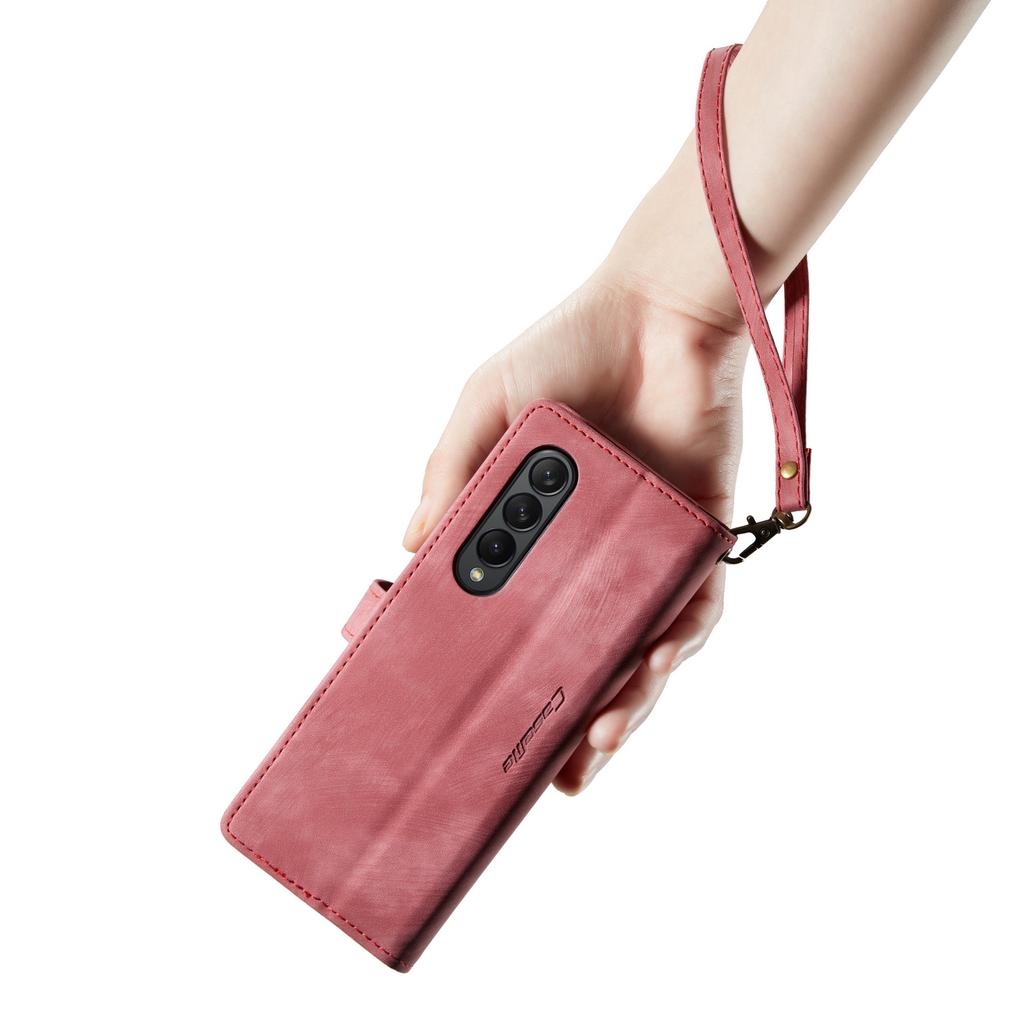 Kartentasche Business Leder Klapphülle für Samsung Galaxy Z Fold4 Fold 4 Fold3 Fold 3 5g S22 S23 Ultra S21 Plus S20 Fe Hüllen