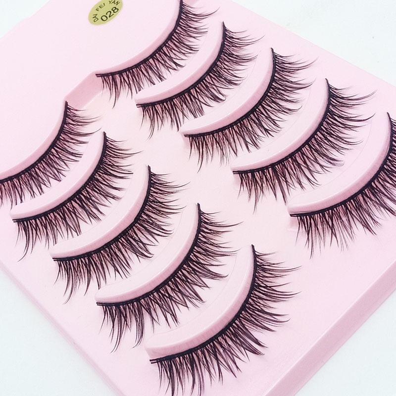 Lashie - Zarte Mehrfachpackung künstliche Wimpern