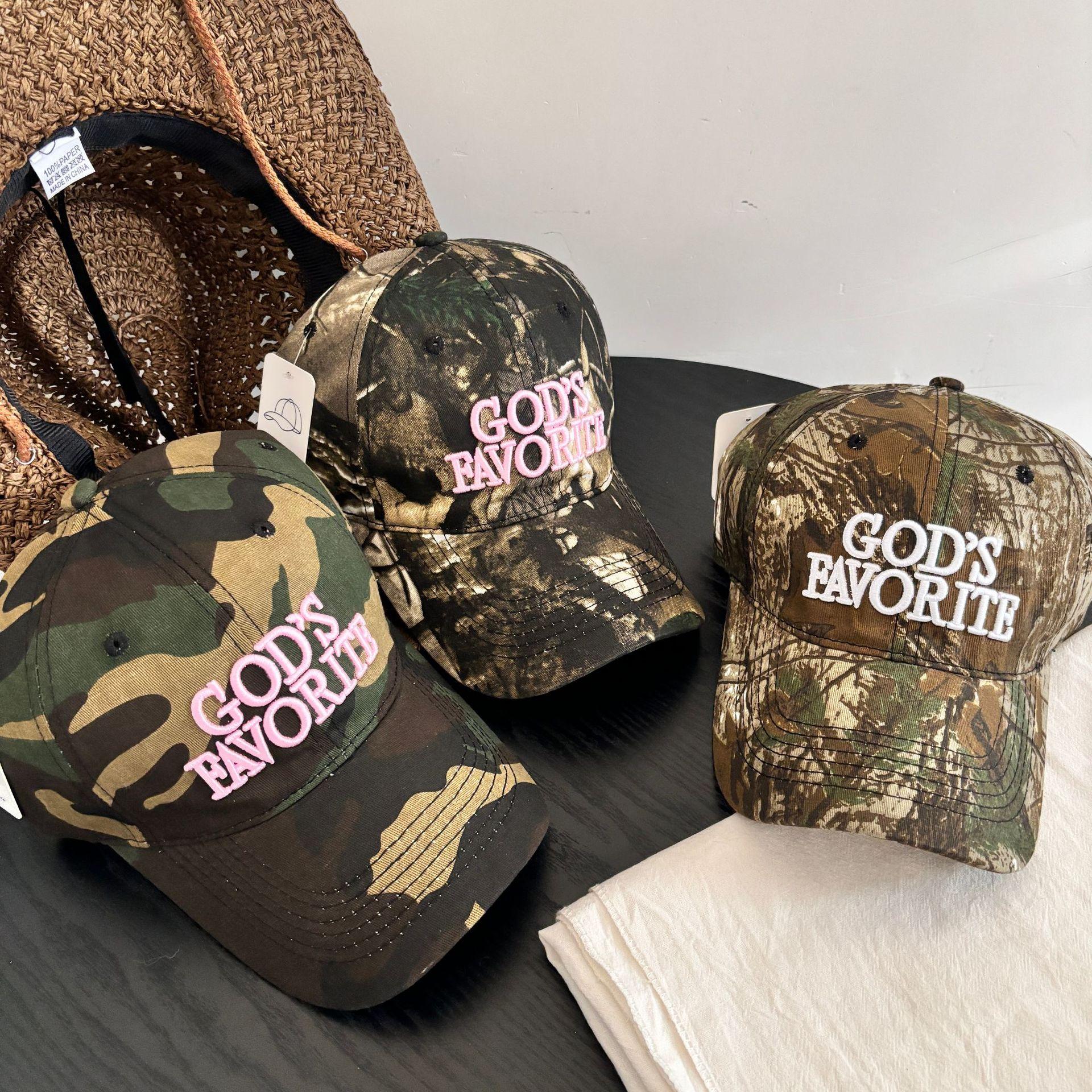 

Нова бейсболка камуфляжного забарвлення з гілковим візерунком, бризки фарби, стара вишивка, чоловіча та жіноча, однаковий капелюх, капелюх американської Spice Girl M（56-58cm） хакі