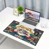 Sailor Moon Print Mouse Pad, Anti‑Slip Desktop Keyboard Mat, for PC Laptop Gaming Working Daily Use, Cool Festival Surprise Gift