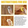 Natural Beeswax, Wood Floor Polishing And Brightening Care Wax Wood Furniture Decontamination Cleaning Wax