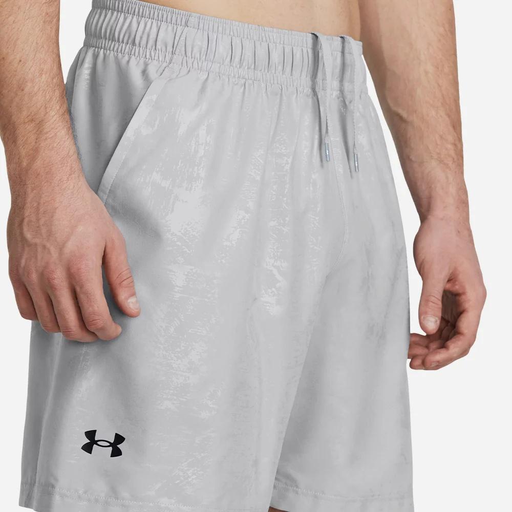 Under Armour Woven Emboss Casual Shorts Men's Modern Gray 1377137-011