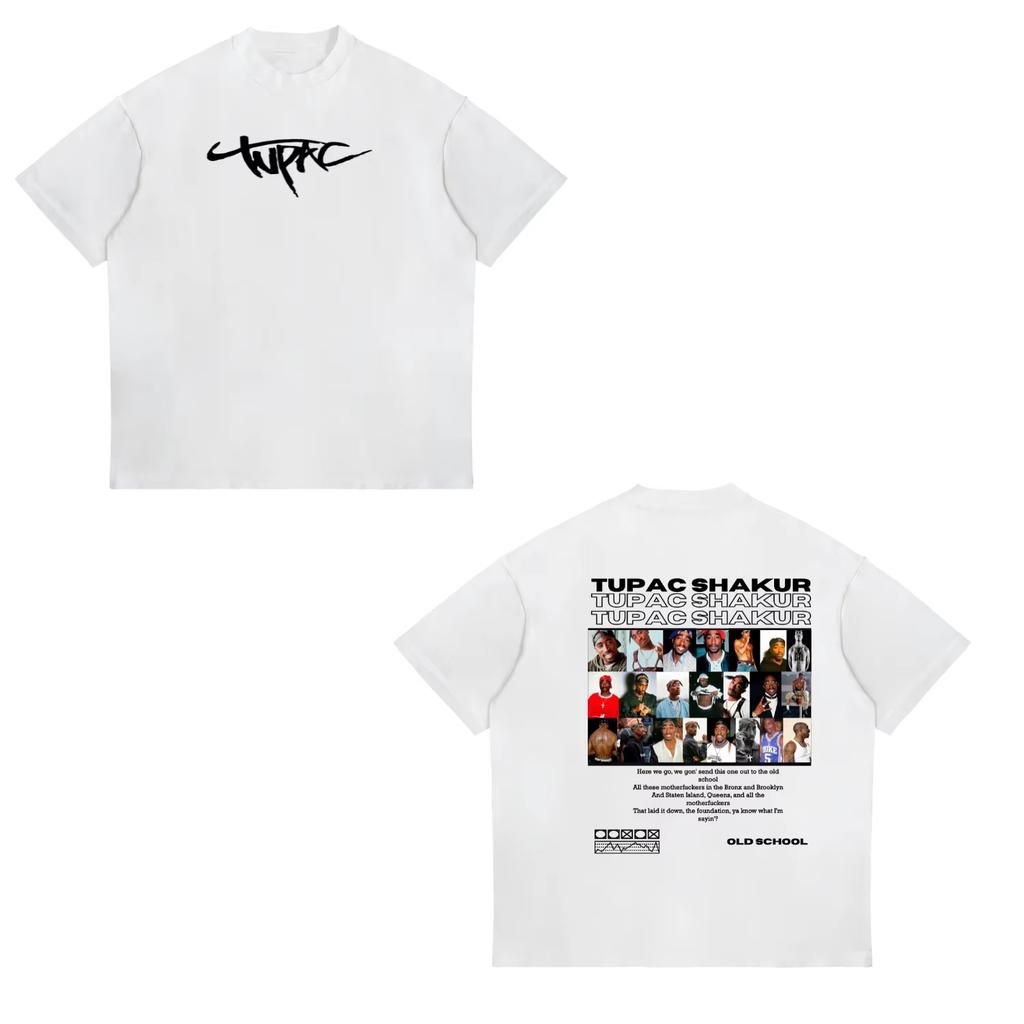 2026 New Fashionable Tshirt Style Hiphop Streetwear Loose Shortsleeved Tshirt Suitable For Both Men And Women