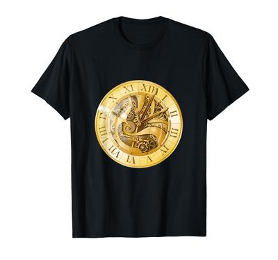 Uhrwerk Zahnrad Steampunk Zeit Geschenk T-Shirt
