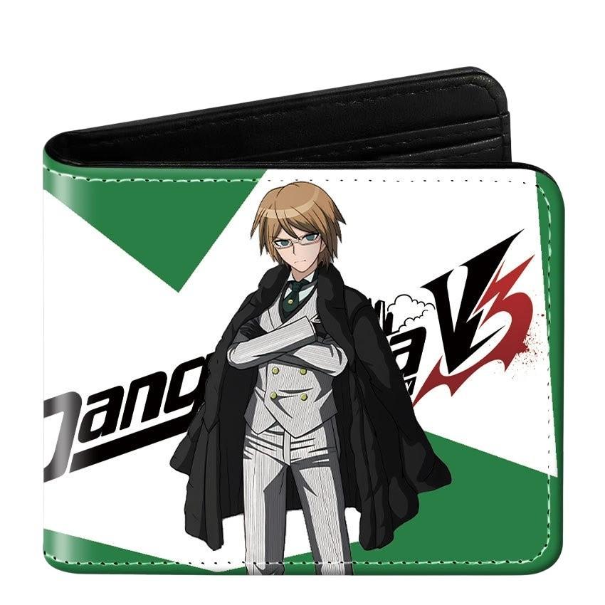 Danganronpa Anime Foldable Leather Wallet Short Purse