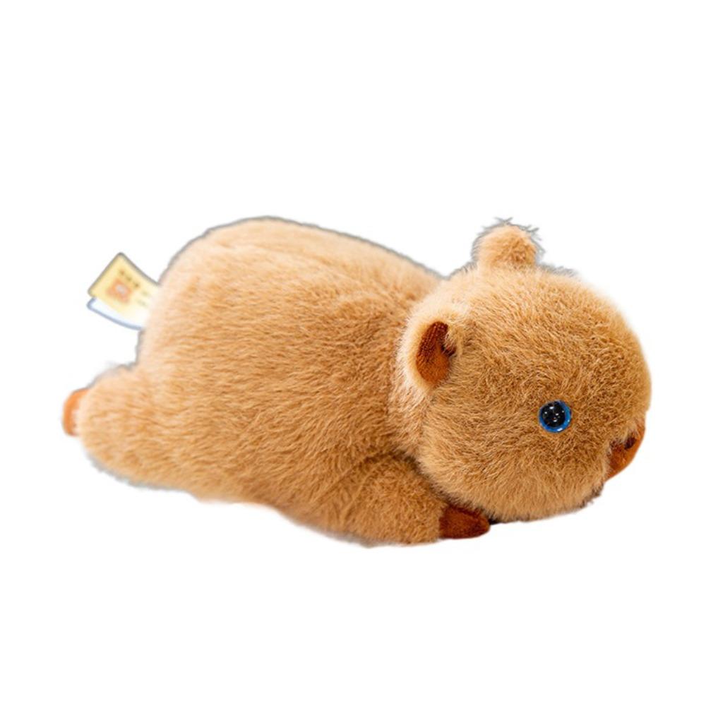 

Плюшевый брелок-капибара из ПП хлопка, забавный мультяшный брелок с животным, плюшевая капибара, подвеска для сумки, для женщин 22cm plush doll