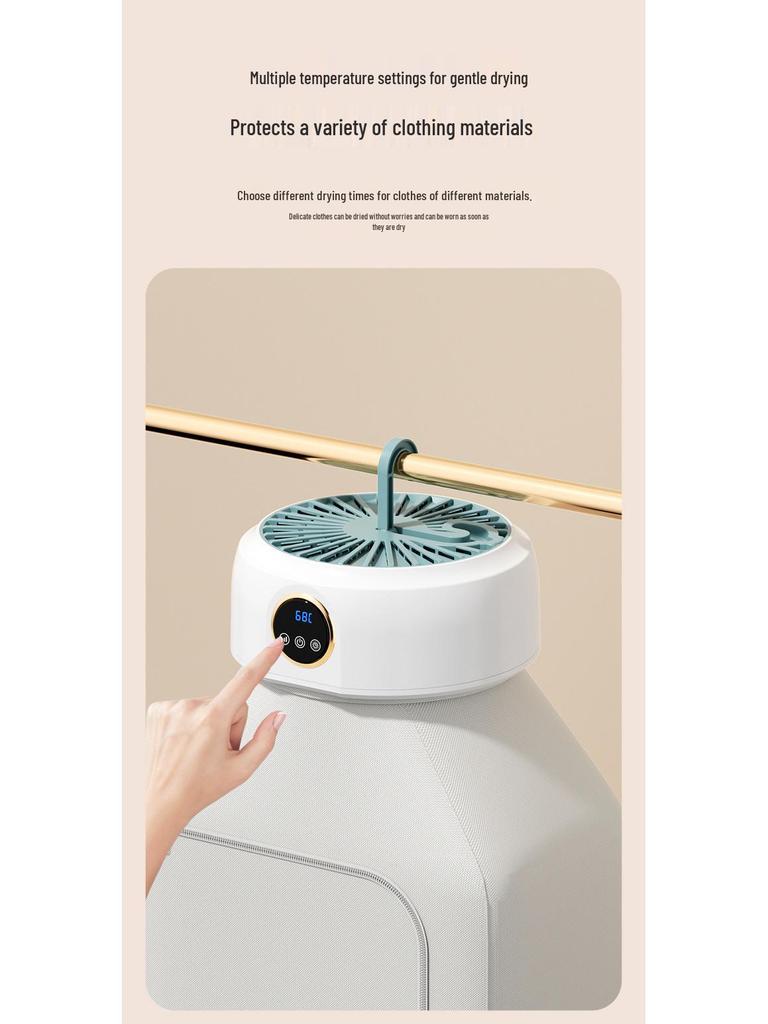 Portable and Quick-Drying Foldable Clothes Dryer for Home and Baby Garments