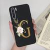 For OPPO A91 F15 Reno3 Phone Case Couple A-Z 26Letter Anti Drop Soft Silicone Matte Back Cover For OPPO A 91 F 15 Reno 3 Bumper
