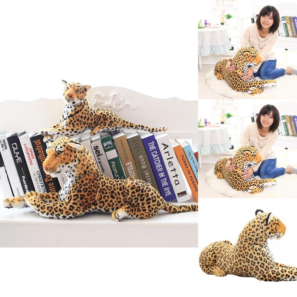 Neues Leoparden-Plüschtier Premium-Qualität Weiches Tiergeschenk Für Kinder Und Familienfreunde