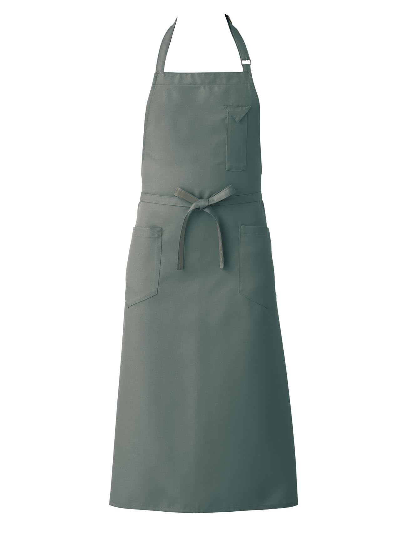 

CT2363 Фартук с нагрудником Светло-серый Свободный размер [Seven Uniform] CT2363-7