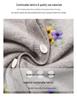 Women's Floral Embroidered Pure Wool Knit Cardigan Sweater