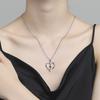 Muttertagsgeschenk Herz Kreuz MOM Anhänger Modische Schlüsselbein Kette Halskette Für Frauen